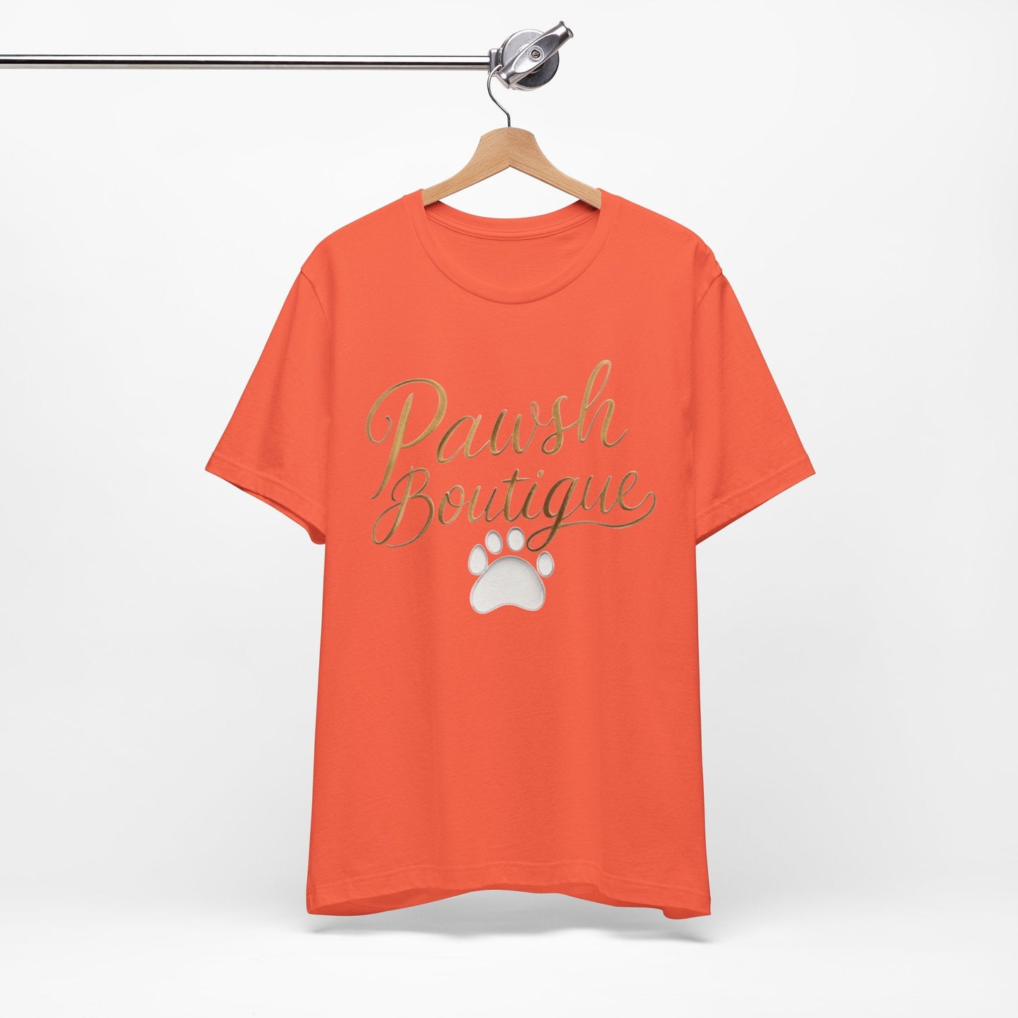 Pawsh Boutique-Themed Unisex Tee, Dog Lover Shirt Printify