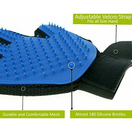 Mr. Peanut's 2 Pak HanD 259 Silicone Pins Pet Grooming Gloves Mr. Peanut's Pet Carriers