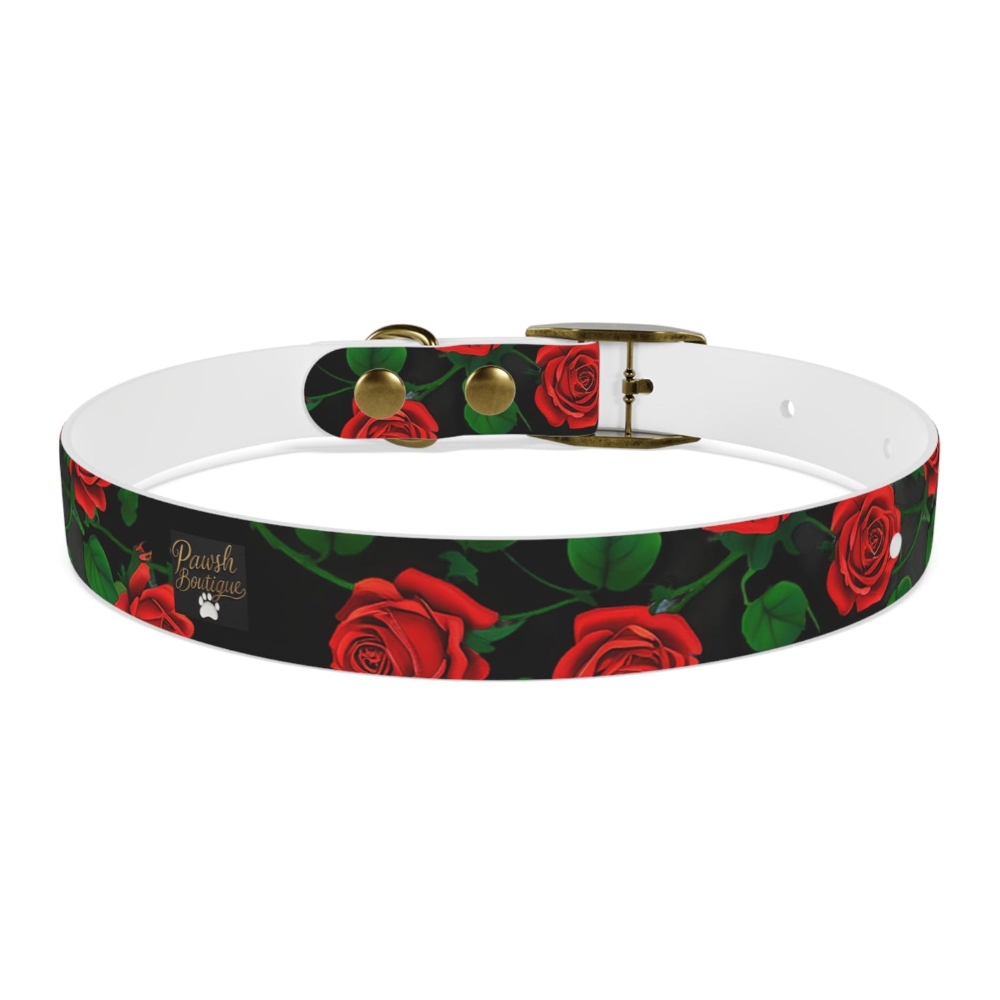 Romantic Floral Dog Collar Printify