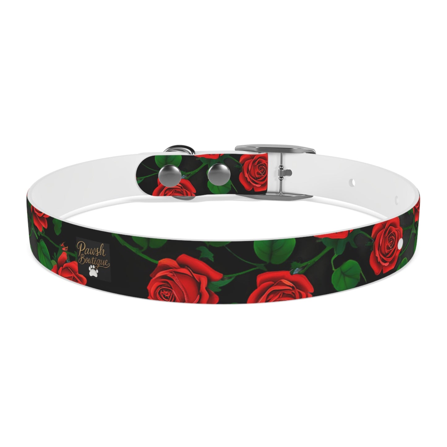 Romantic Floral Dog Collar Printify