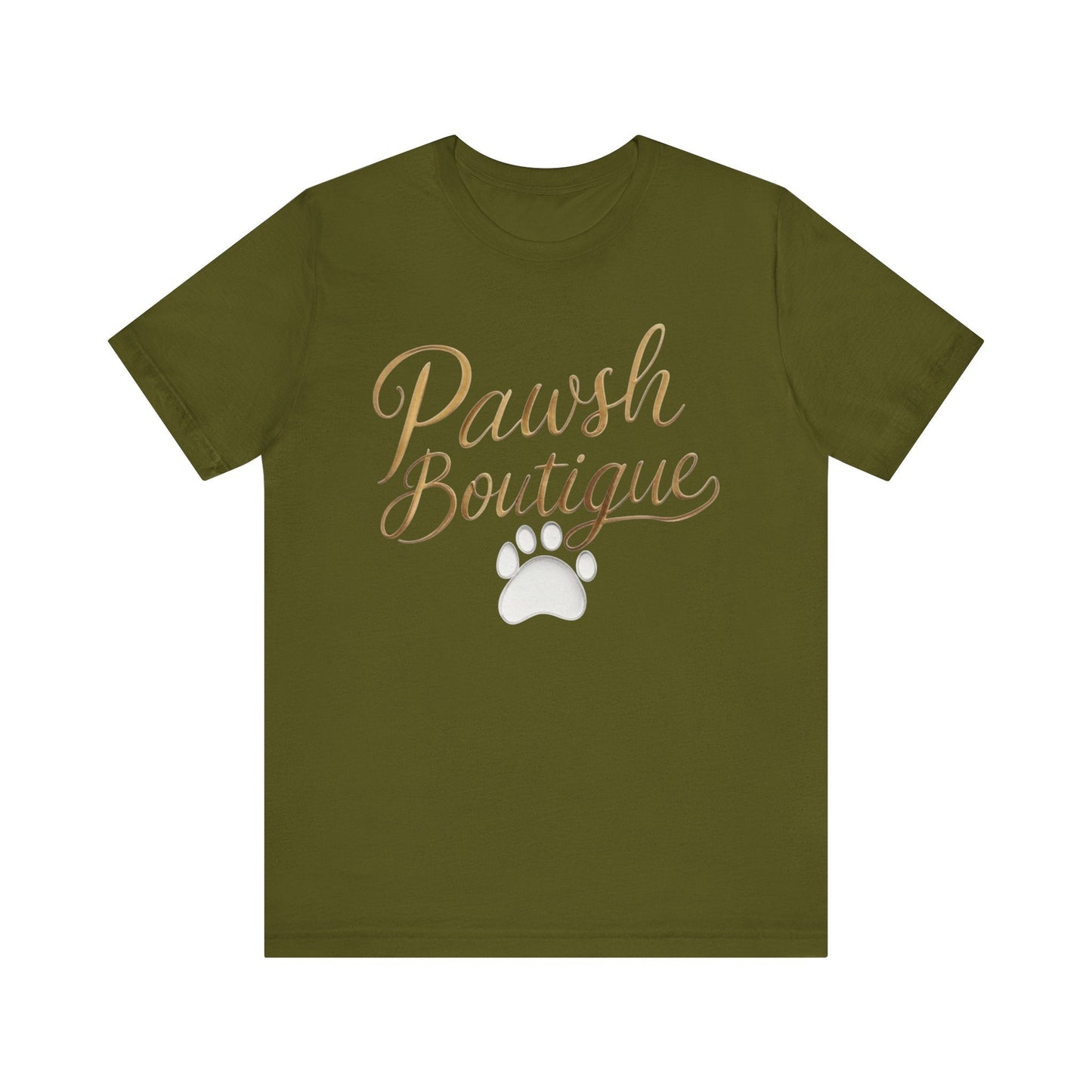 Pawsh Boutique-Themed Unisex Tee, Dog Lover Shirt Printify