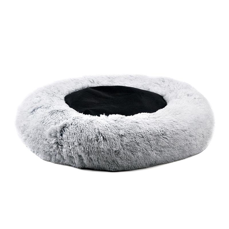 Mr. Peanut's 23" OrthoPlush® Pet Bed - Gray Two Tone Mr. Peanut's Pet Carriers