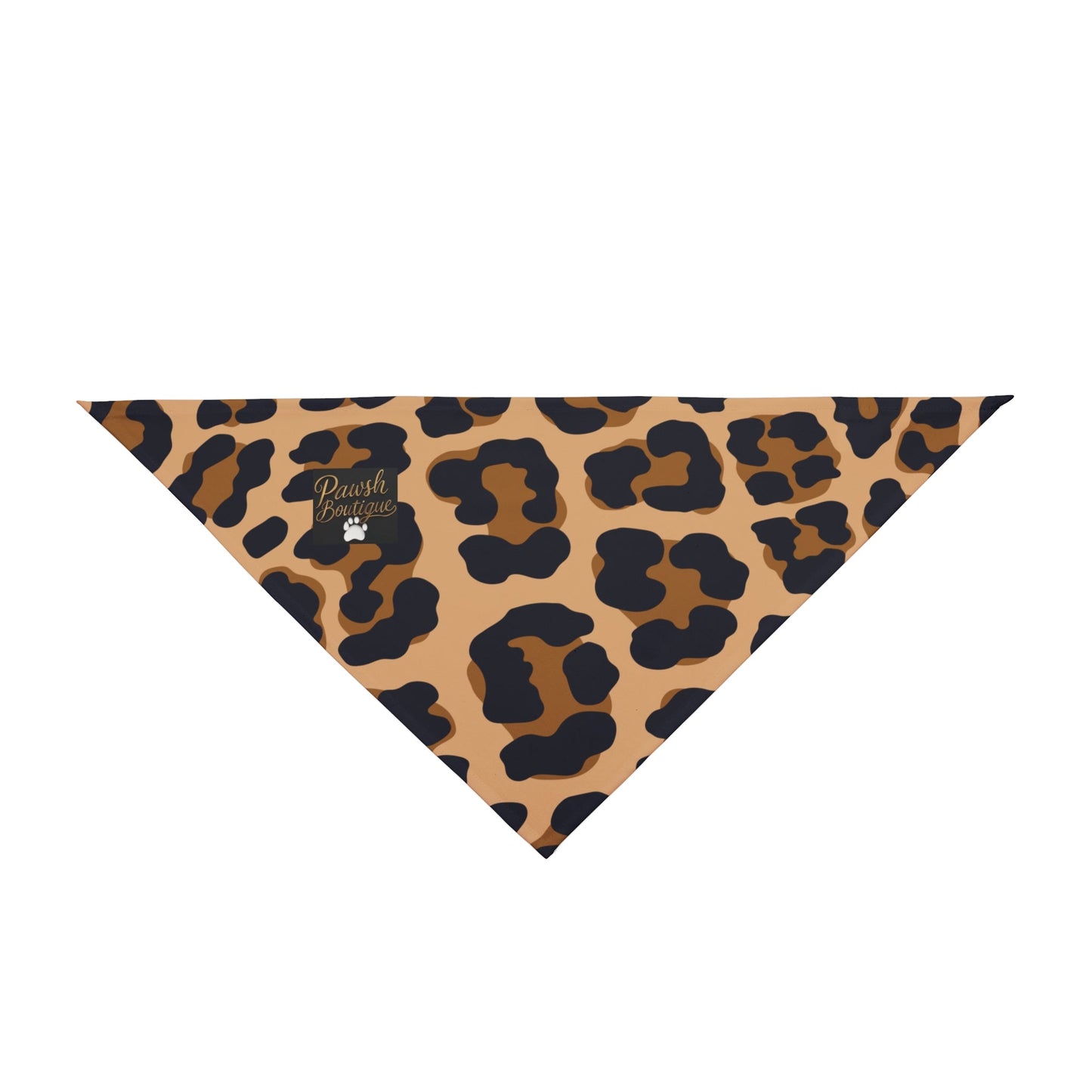 Stylish Cheetah Pawsh Print Pet Bandana Printify