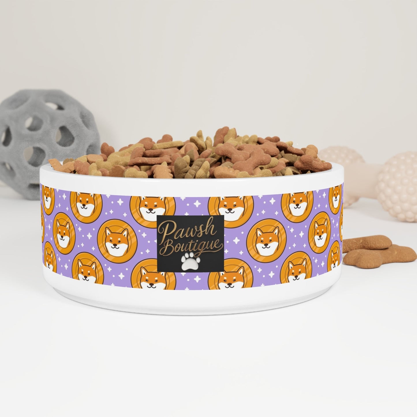 Shiba Inu Pet Bowl for Stylish Pets Printify