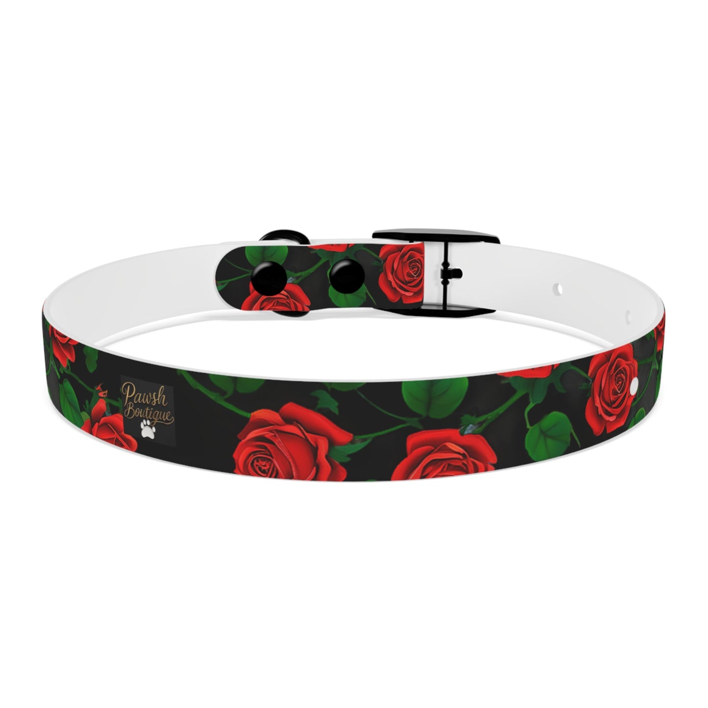 Romantic Floral Dog Collar Printify