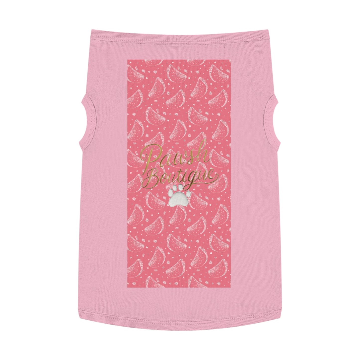 Pawsh Tank Top for Dogs, Cute Summer Apparel Printify
