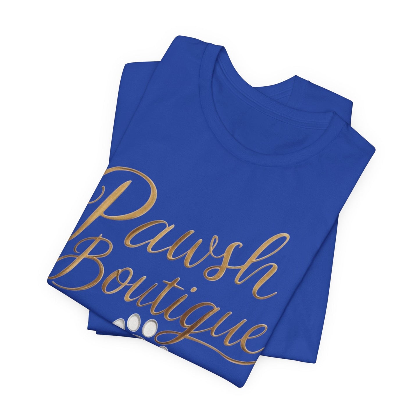 Pawsh Boutique-Themed Unisex Tee, Dog Lover Shirt Printify