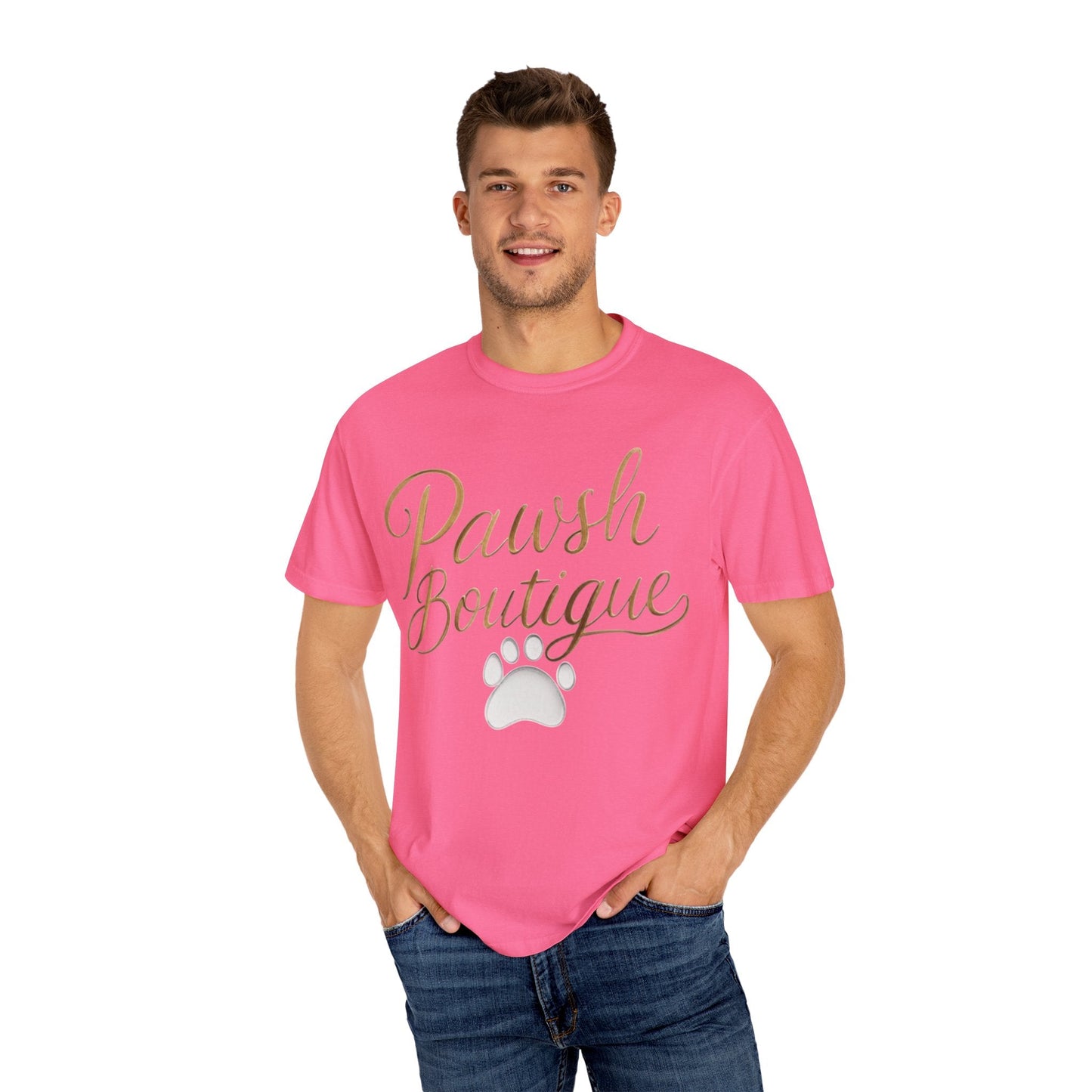 Pawsh Print T-Shirt - Pet Lover Gift Printify