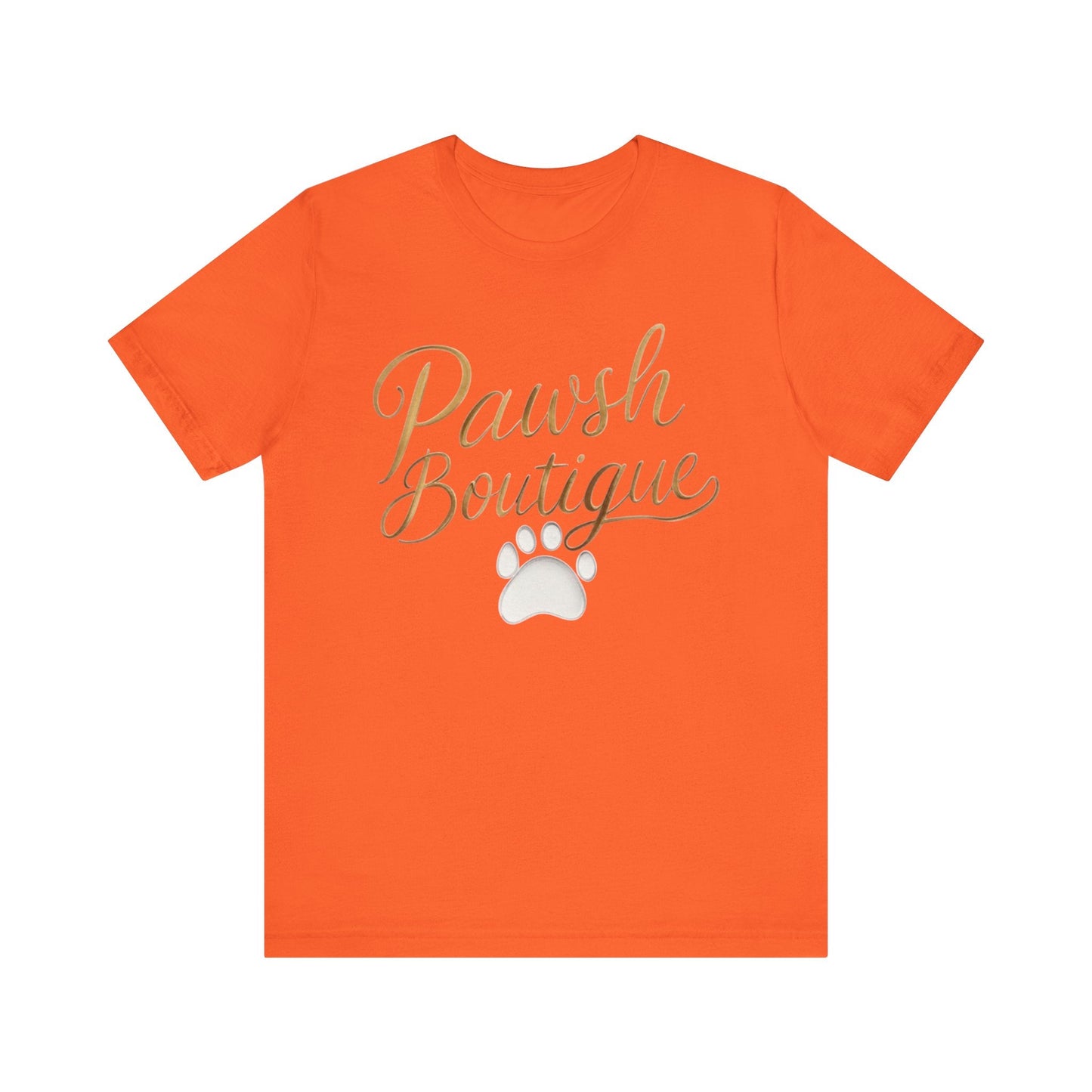 Pawsh Boutique-Themed Unisex Tee, Dog Lover Shirt Printify