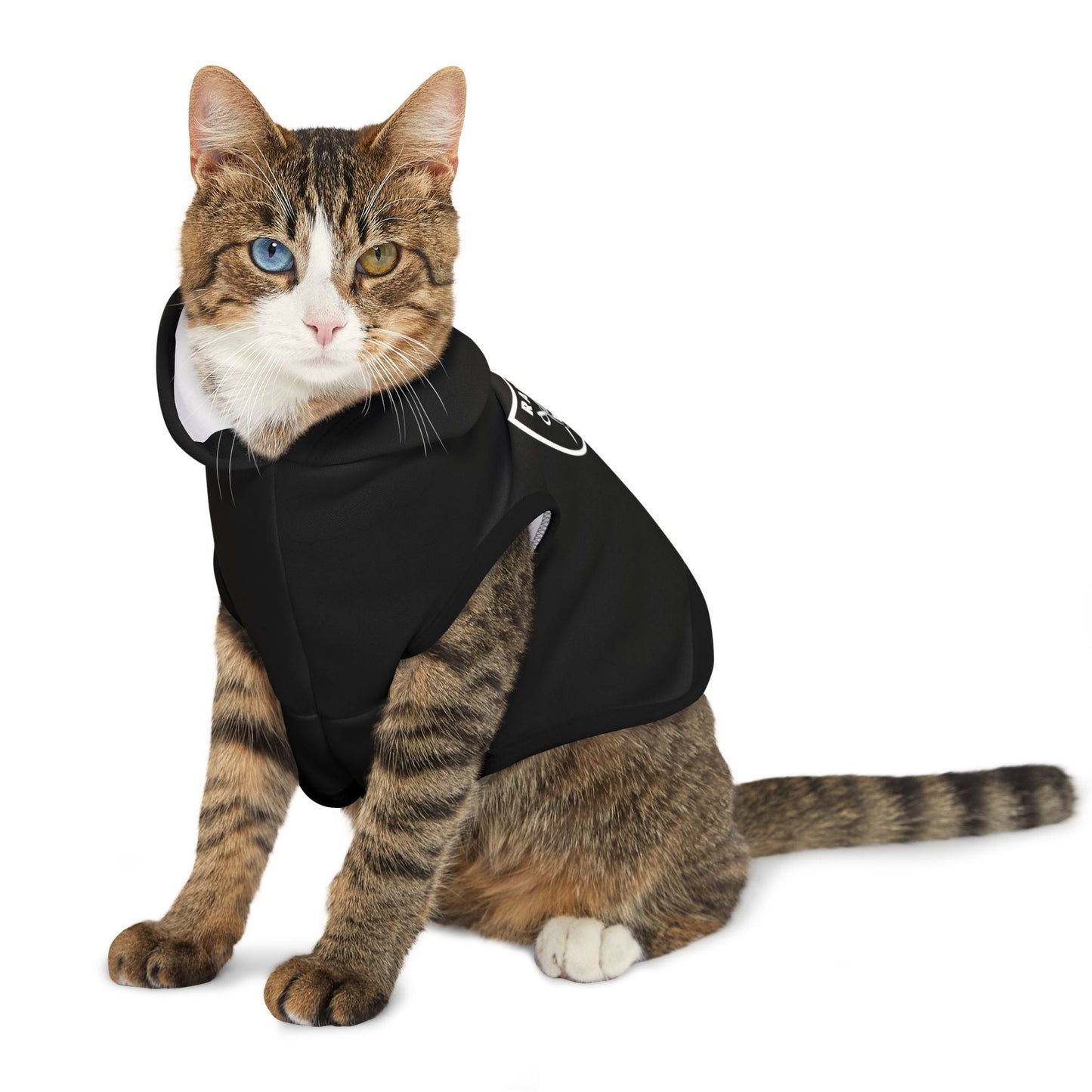 Raiders Pet Hoodie for Sports Fans, Cozy Pet Apparel, Dog & Cat Wear, NFL Team Merchandise, Perfect for Game Days Printify