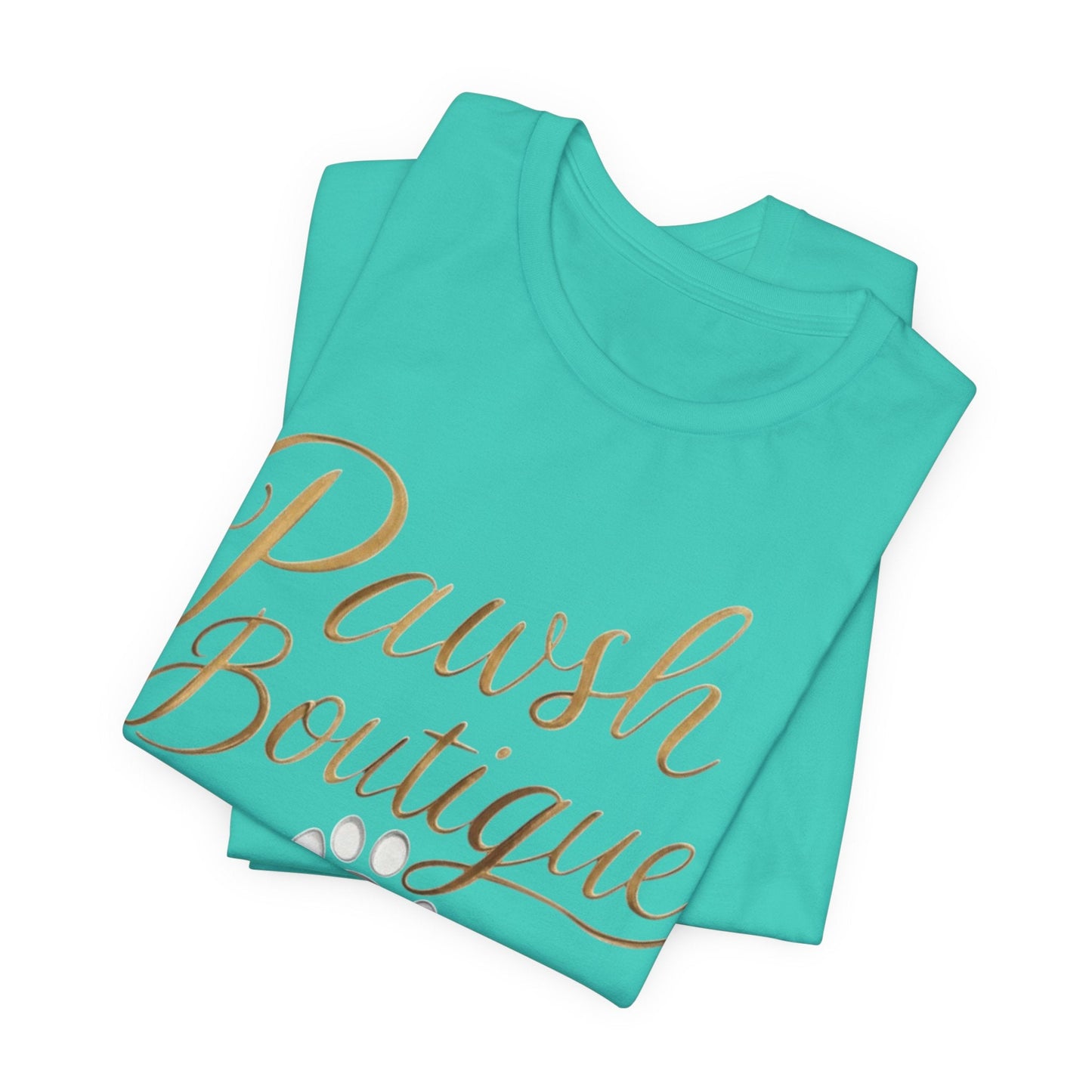 Pawsh Boutique-Themed Unisex Tee, Dog Lover Shirt Printify