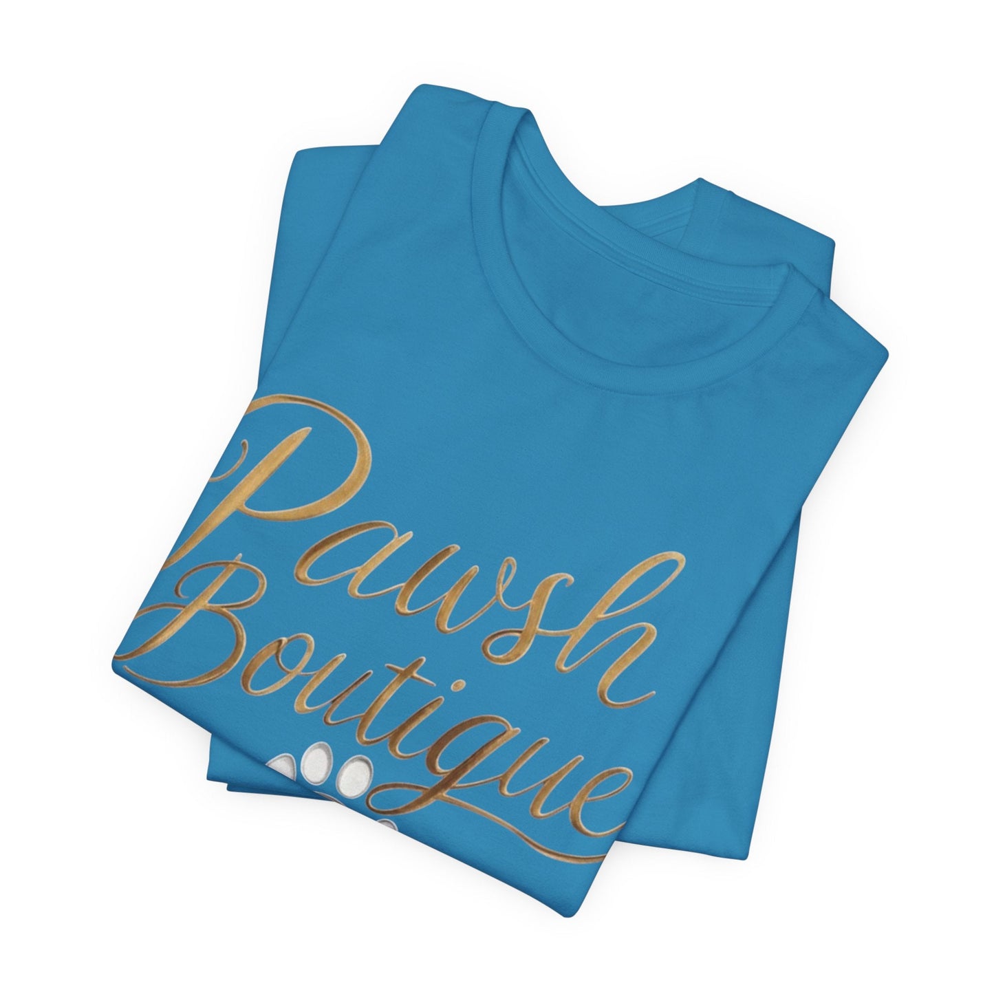 Pawsh Boutique-Themed Unisex Tee, Dog Lover Shirt Printify