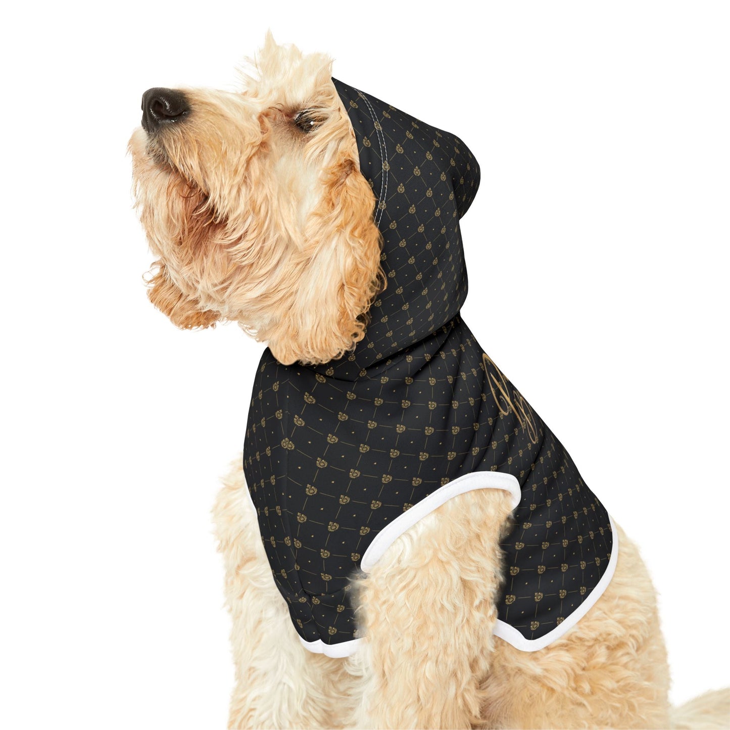 Stylish Pawsh Hoodie for Trendy Dogs Printify