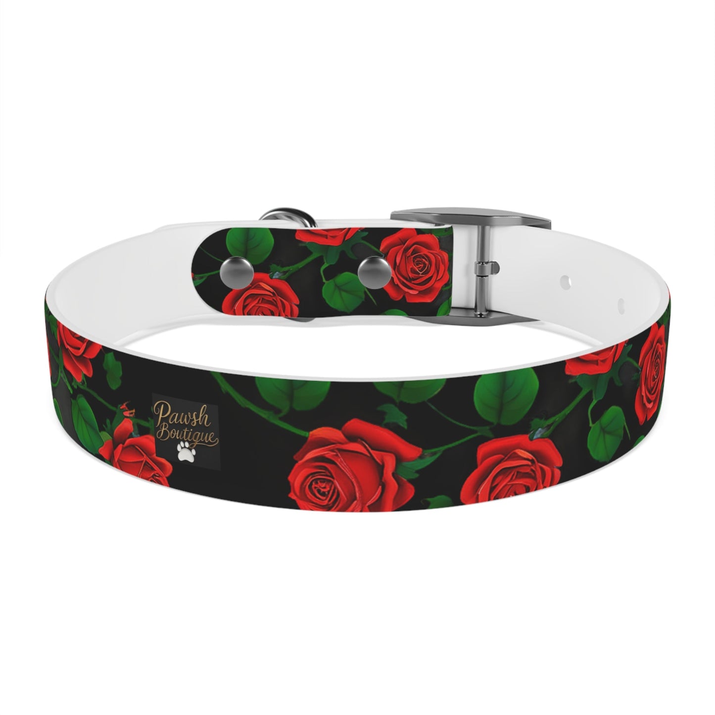 Romantic Floral Dog Collar Printify