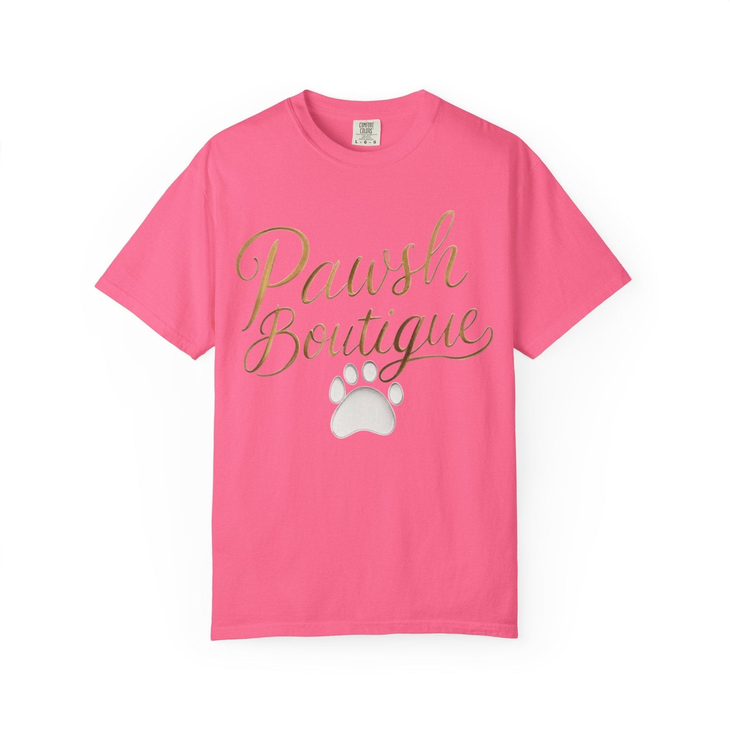 Pawsh Print T-Shirt - Pet Lover Gift Printify