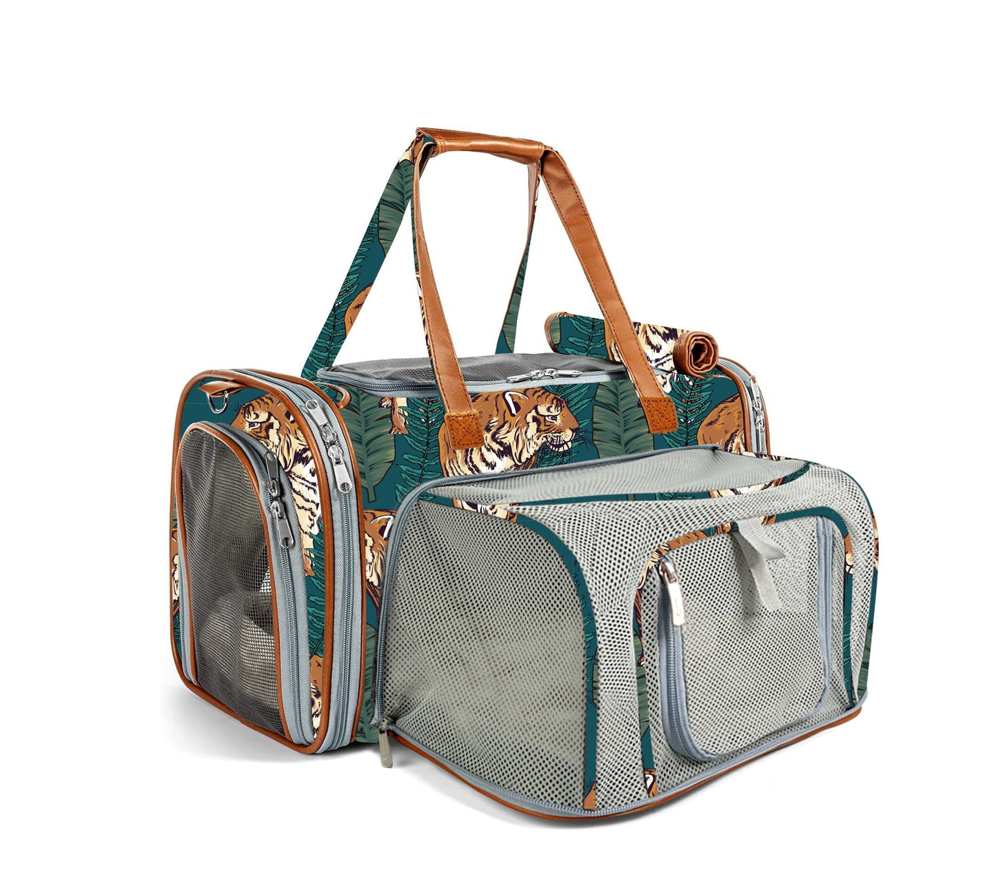 Mr. Peanut's Gold Series Standard Size Airline Compliant Expandable Pet Carrier - Prints Edition Mr. Peanut's Pet Carriers