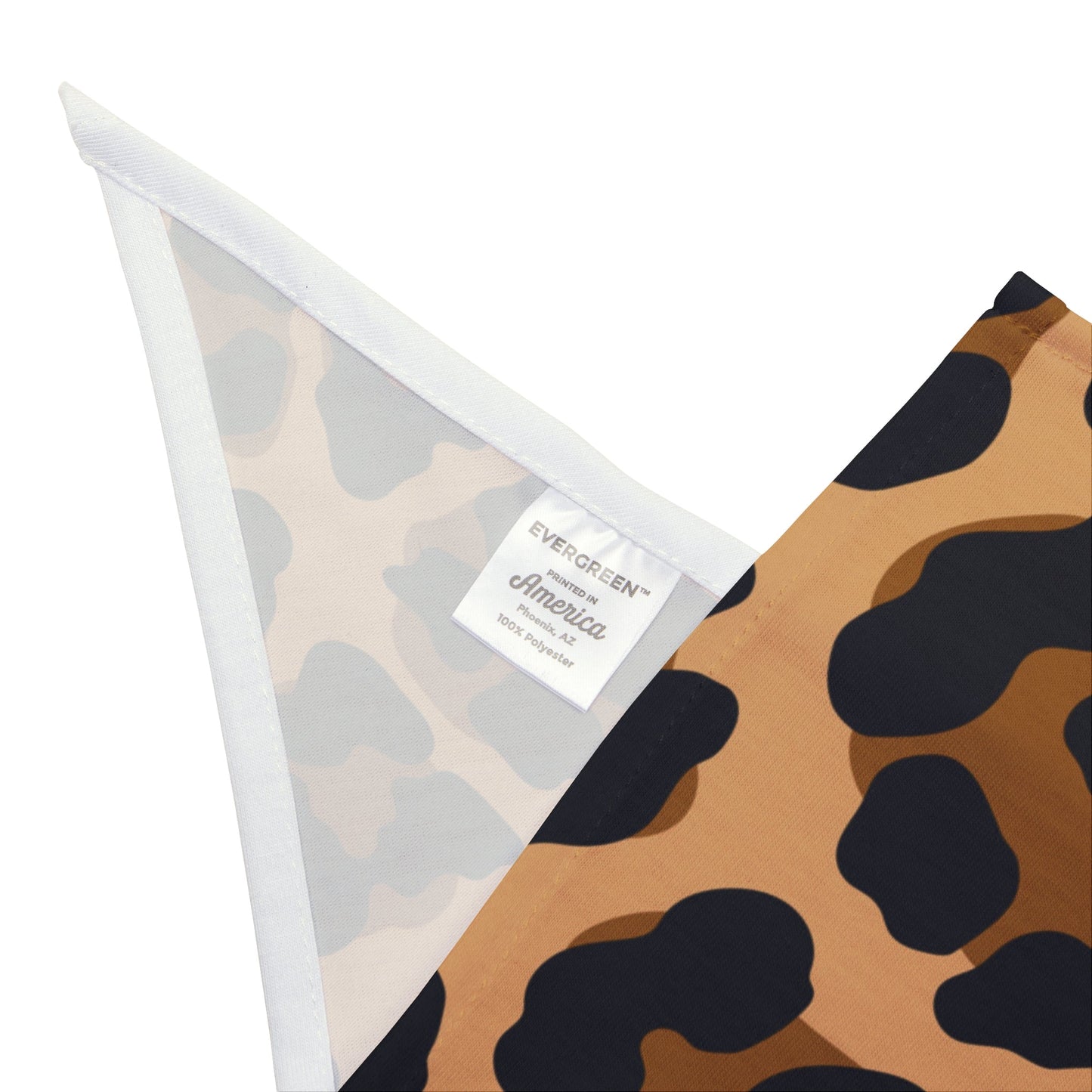 Stylish Cheetah Pawsh Print Pet Bandana Printify