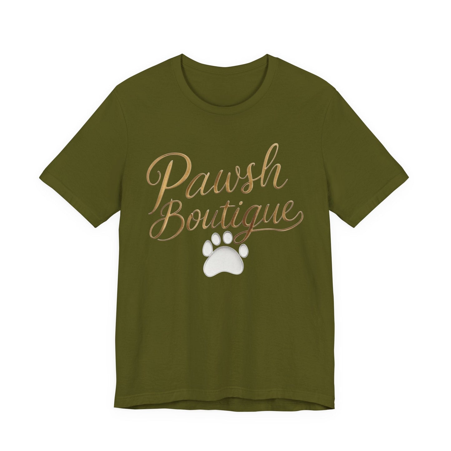Pawsh Boutique-Themed Unisex Tee, Dog Lover Shirt Printify