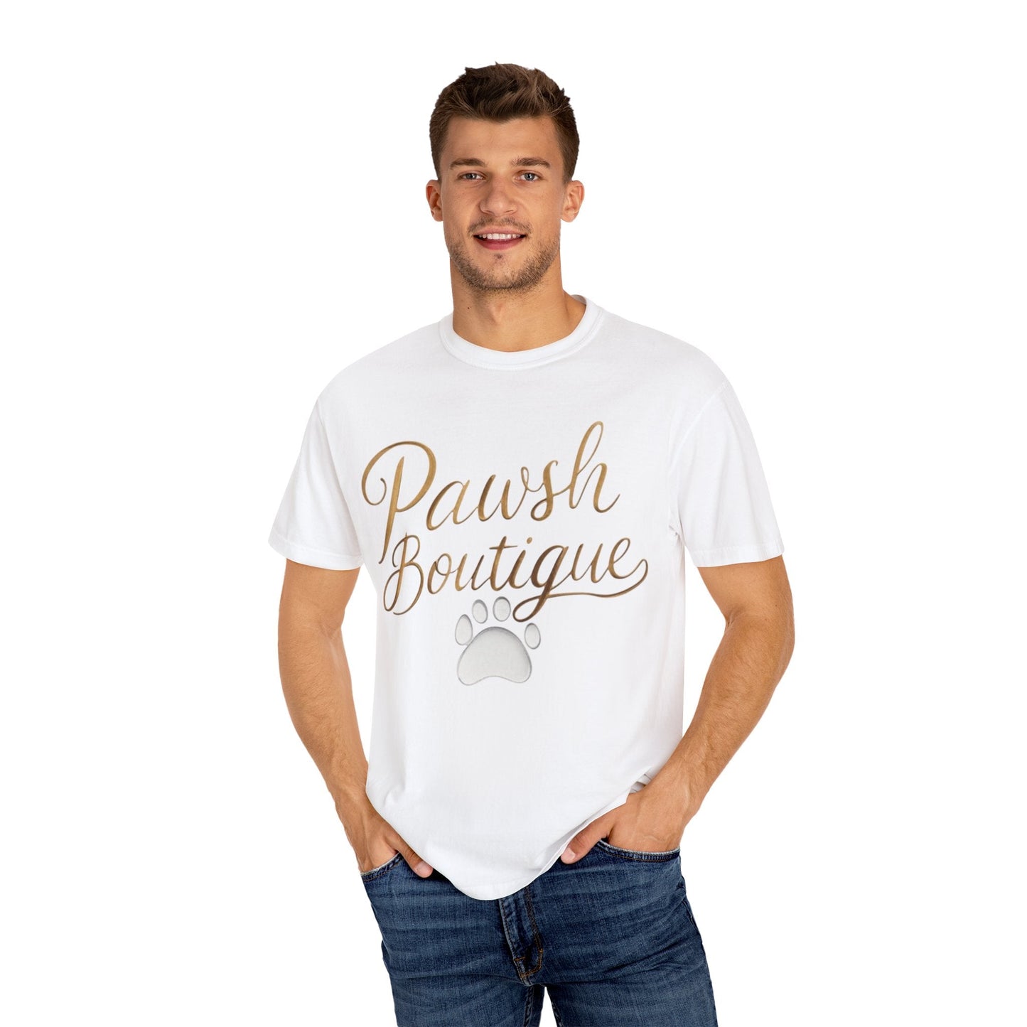 Pawsh Print T-Shirt - Pet Lover Gift Printify