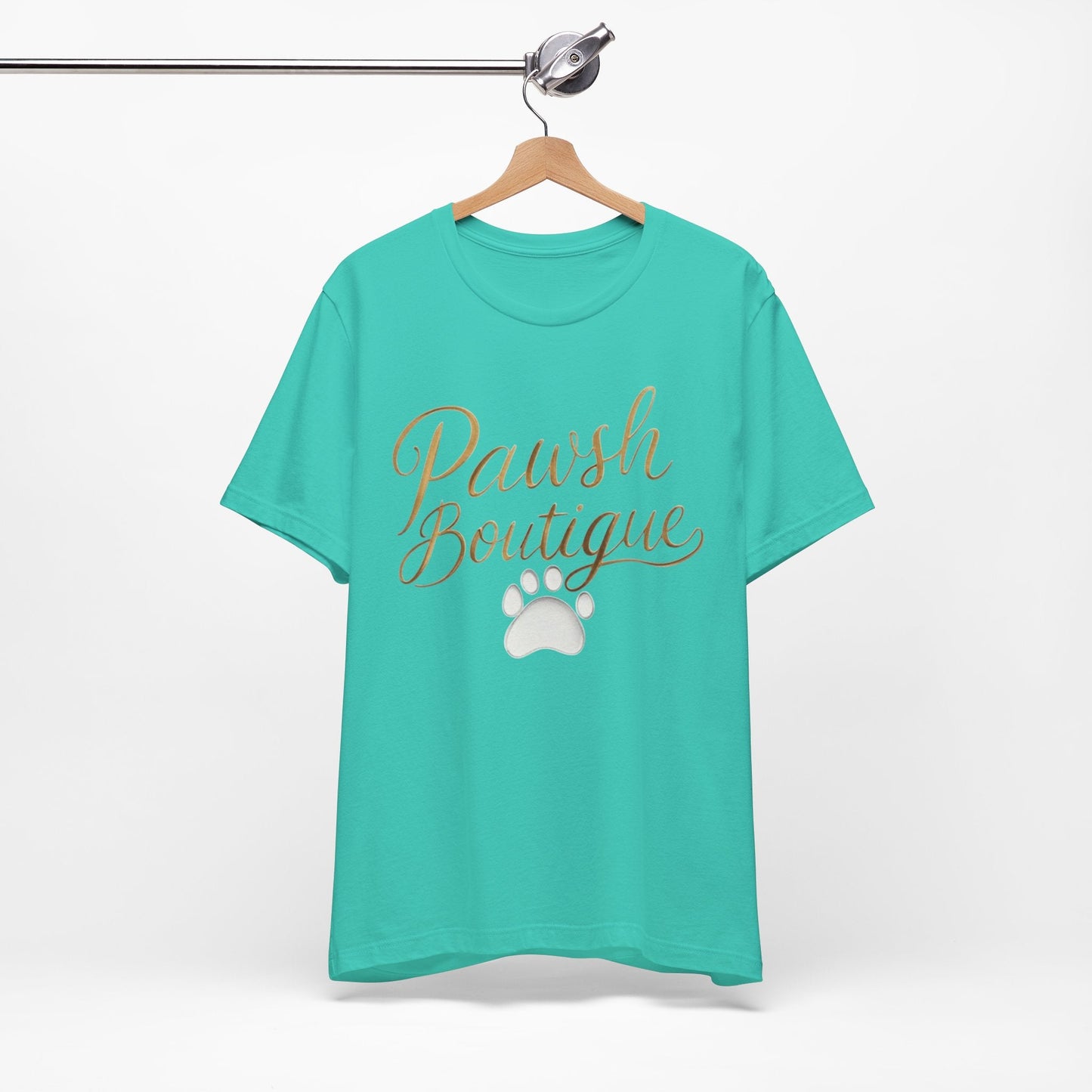 Pawsh Boutique-Themed Unisex Tee, Dog Lover Shirt Printify
