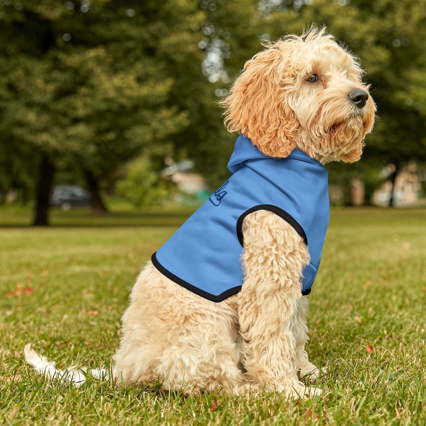 KC Royals Pet Hoodie - Cozy Dog Sweater, Perfect for Game Day, Pet Costume, Doggie Apparel, Sports Fan Gift Printify