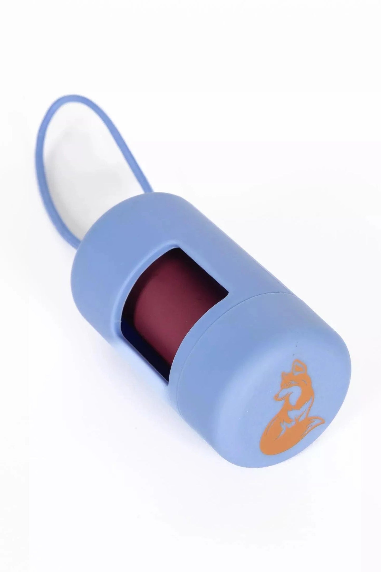 Cornflower Blue Waste Bag Dispenser Aria the Fox