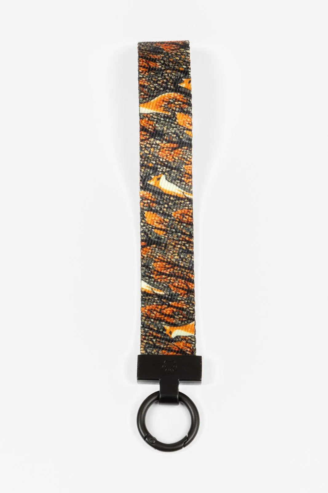 Foxes in Fall Wristlet Keychain Aria the Fox
