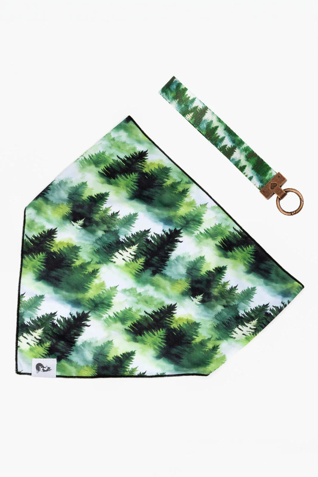 Evergreen Explorer Dog Bandana & Matching Keychain Aria the Fox