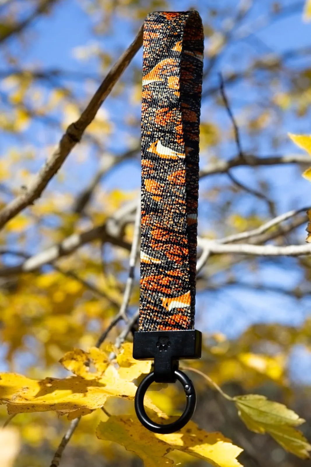 Foxes in Fall Dog Bandana & Matching Keychain Aria the Fox