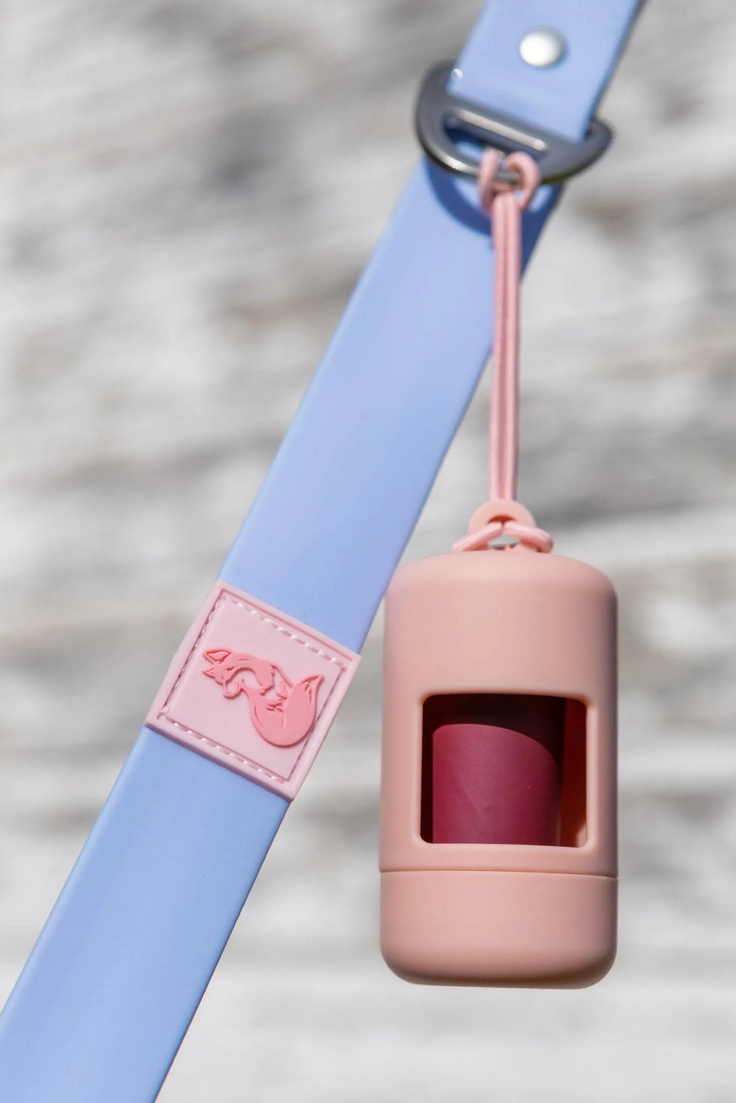 English Rose Waste Bag Dispenser Aria the Fox