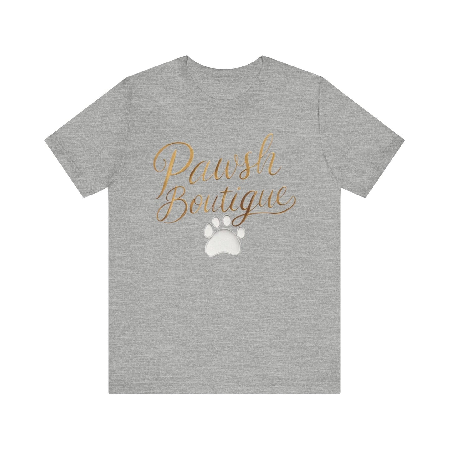 Pawsh Boutique-Themed Unisex Tee, Dog Lover Shirt Printify