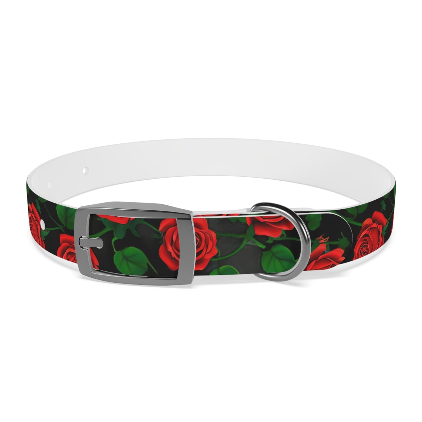 Romantic Floral Dog Collar Printify