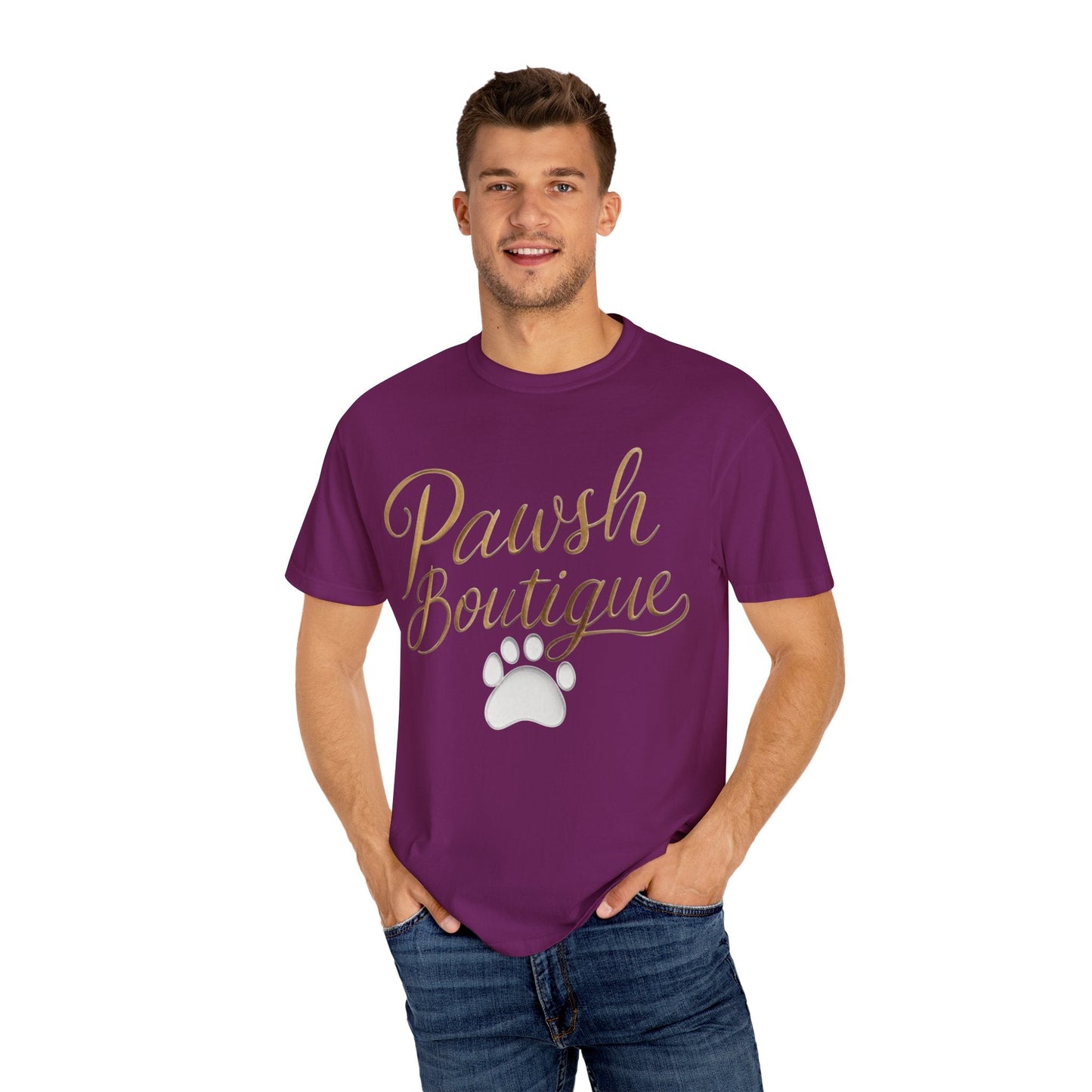 Pawsh Print T-Shirt - Pet Lover Gift Printify