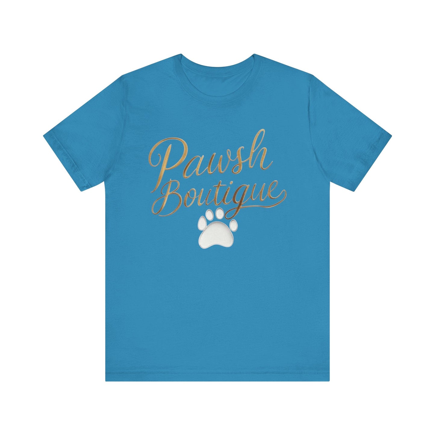 Pawsh Boutique-Themed Unisex Tee, Dog Lover Shirt Printify