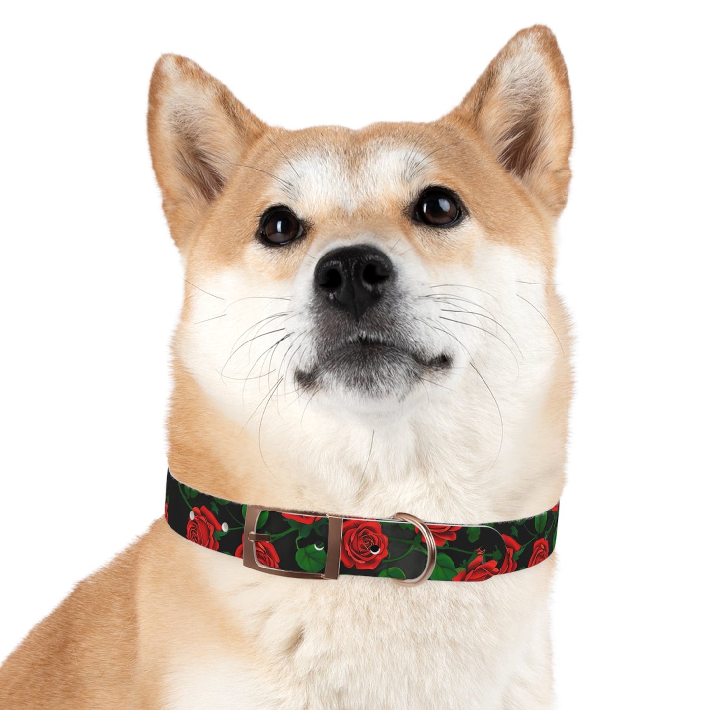 Romantic Floral Dog Collar Printify