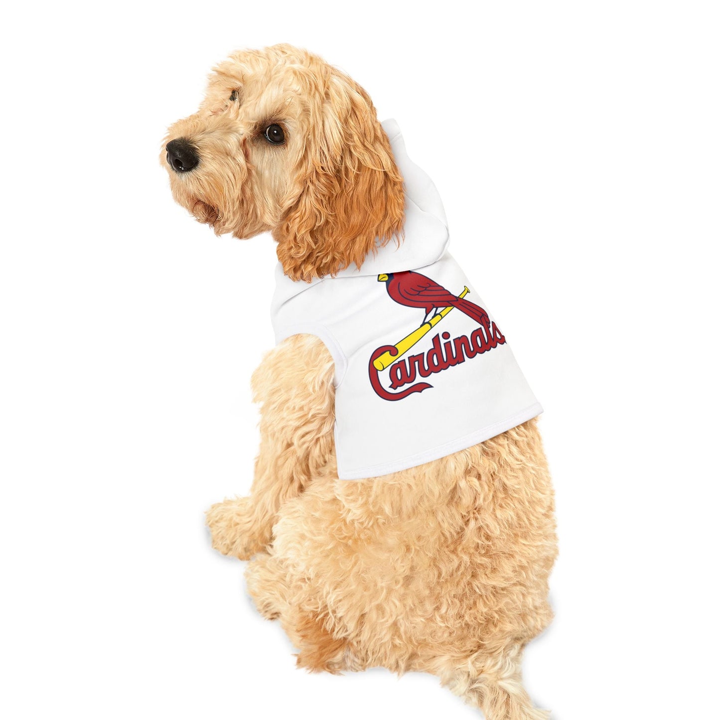 Cardinal Pet Hoodie, Cozy Dog Apparel, Furry Friend Fashion, Pet Lovers Gift, Sports Team Outfit, Cute Animal Clothing Printify
