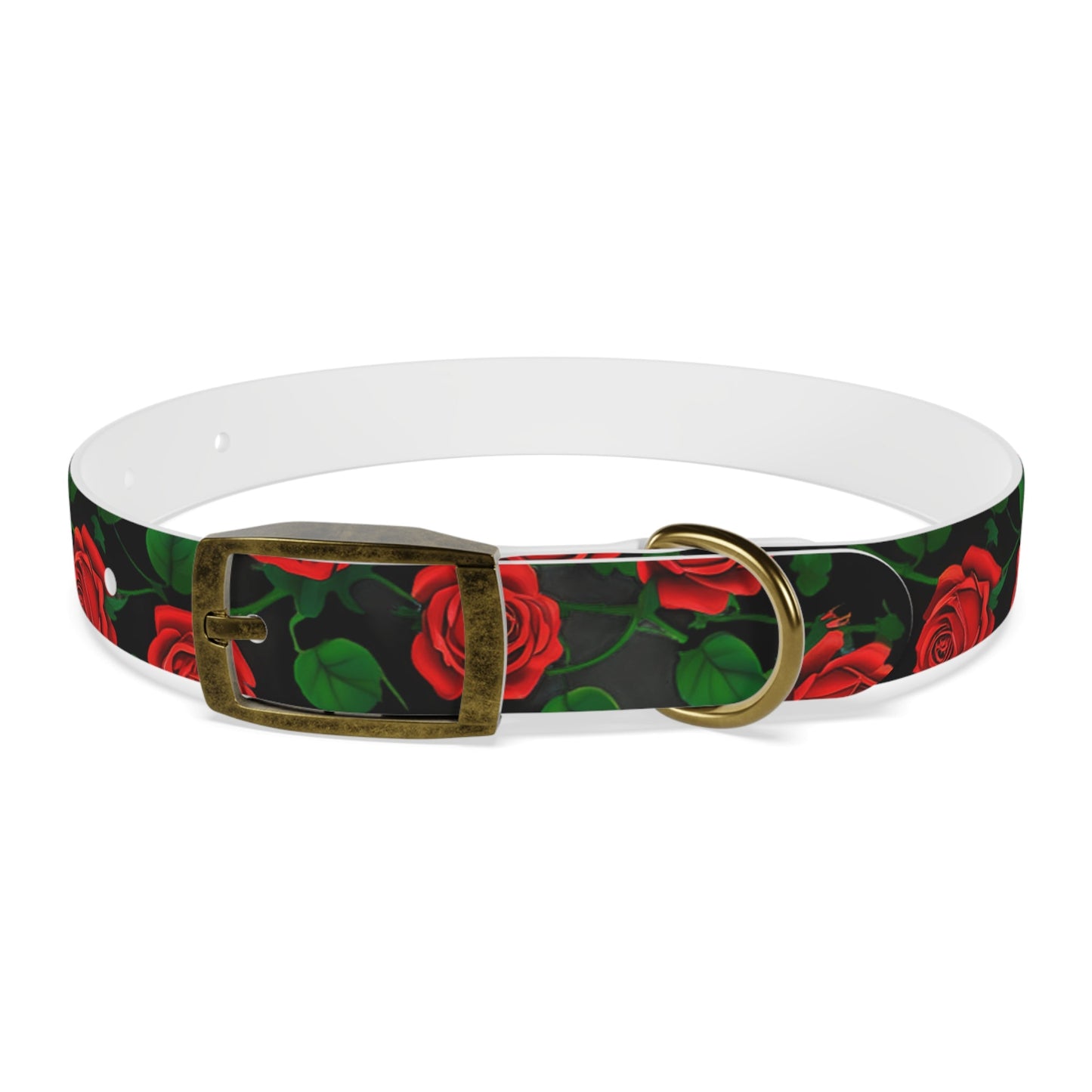 Romantic Floral Dog Collar Printify