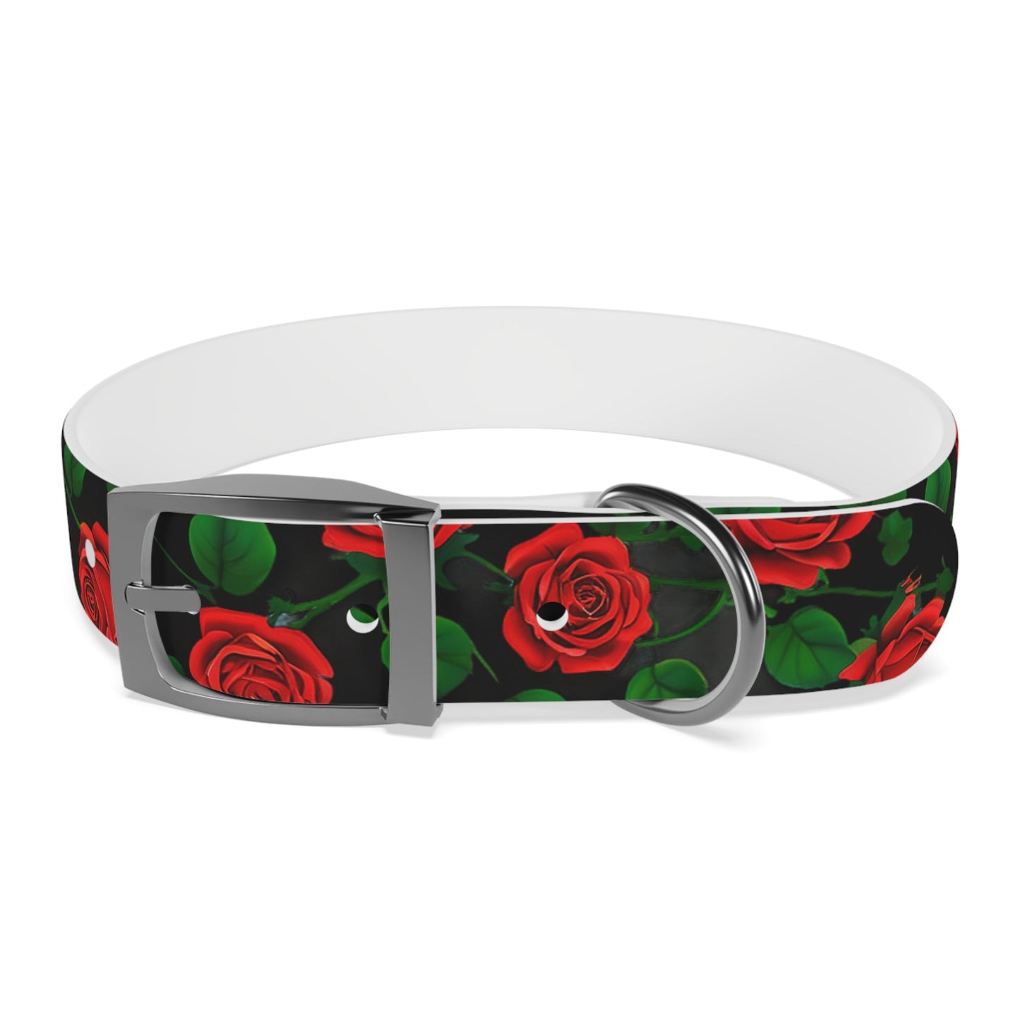 Romantic Floral Dog Collar Printify