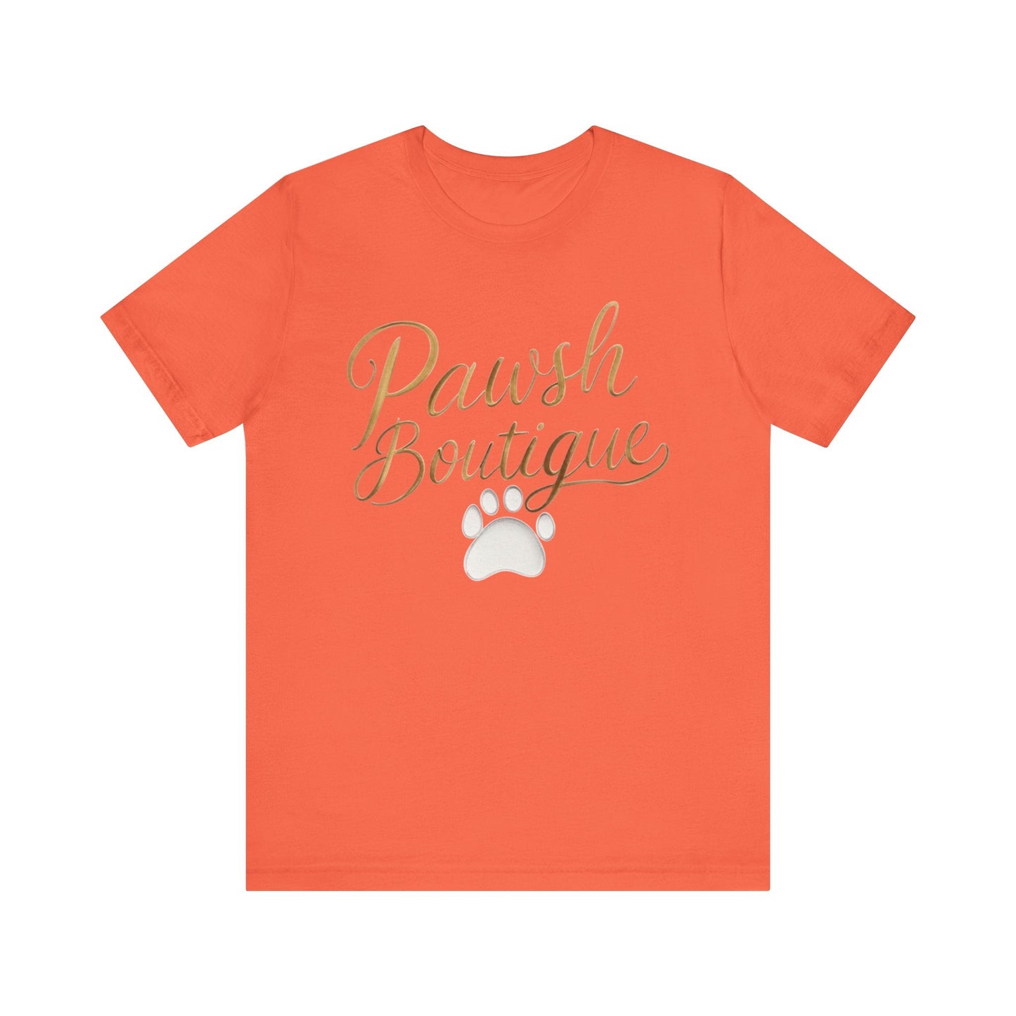 Pawsh Boutique-Themed Unisex Tee, Dog Lover Shirt Printify