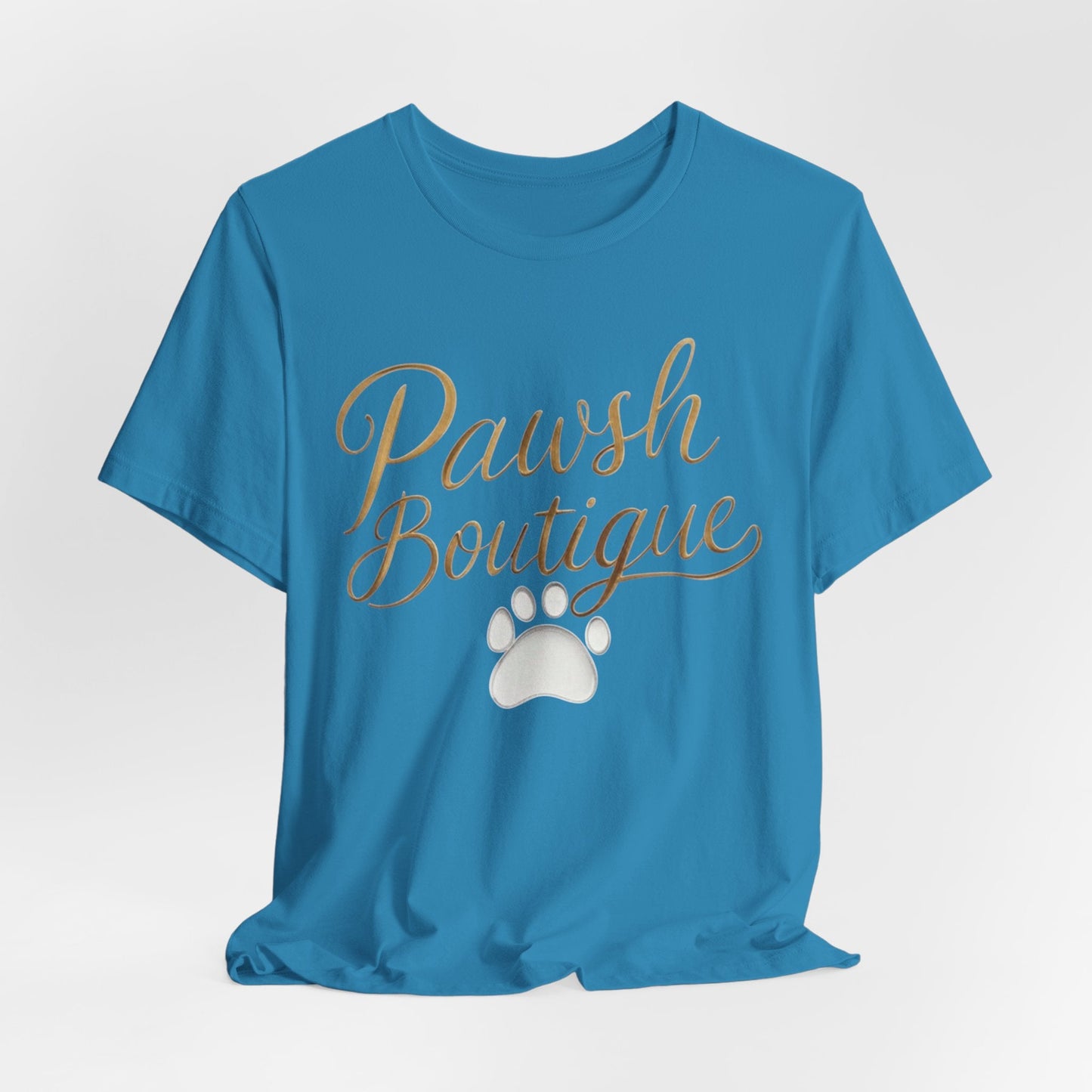 Pawsh Boutique-Themed Unisex Tee, Dog Lover Shirt Printify