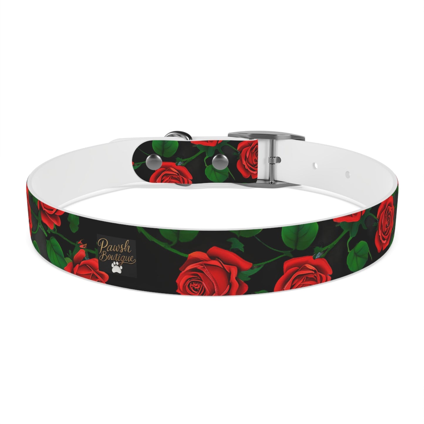 Romantic Floral Dog Collar Printify