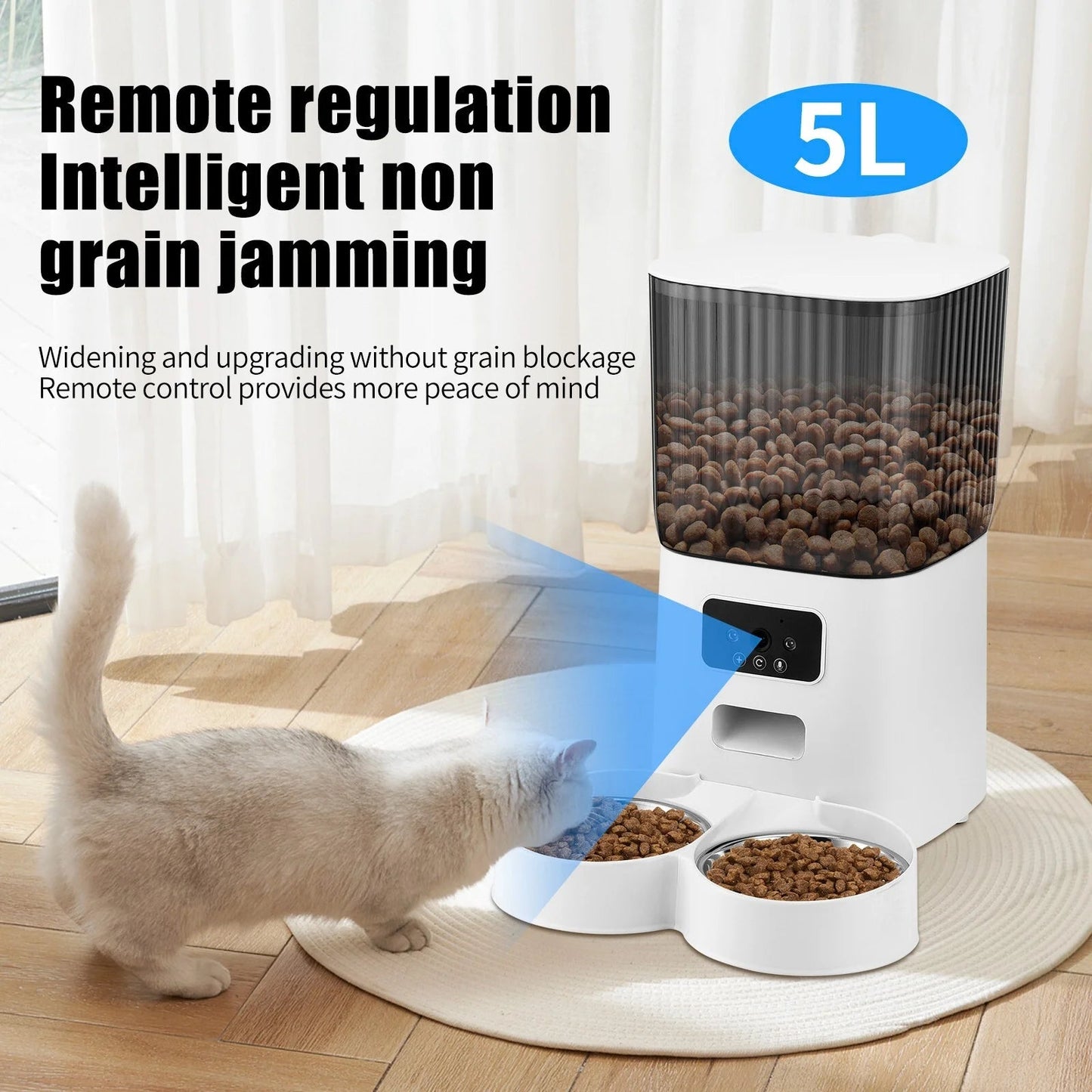 Automatic Pet Feeder with Camera MJ's Pet Closet