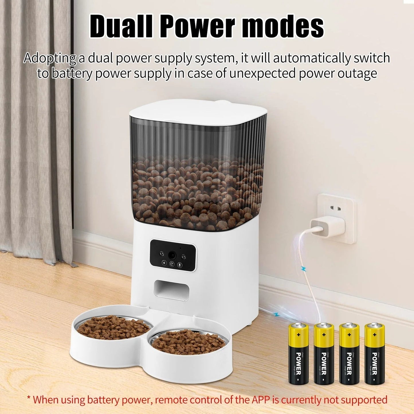 Automatic Pet Feeder with Camera MJ's Pet Closet