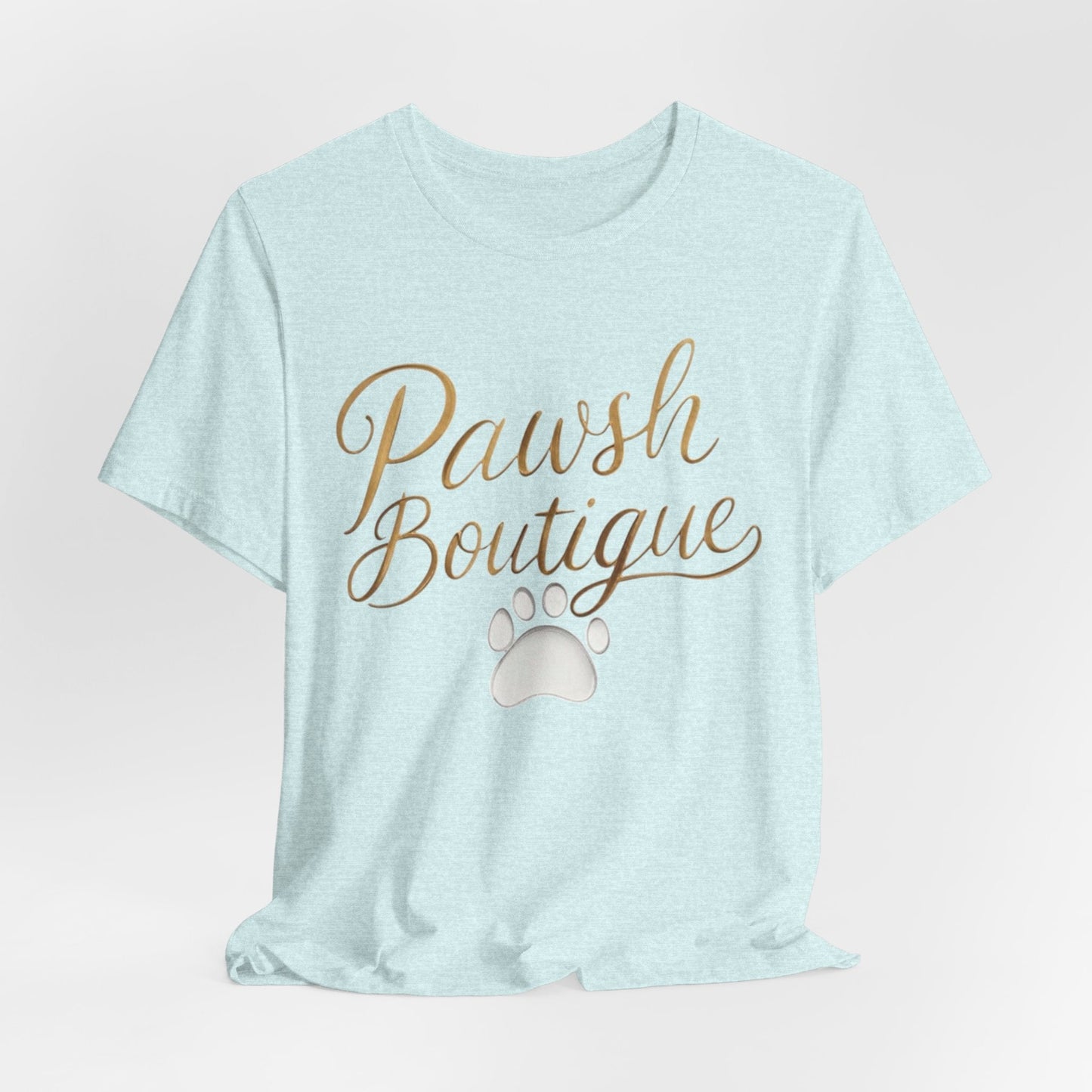 Pawsh Boutique-Themed Unisex Tee, Dog Lover Shirt Printify