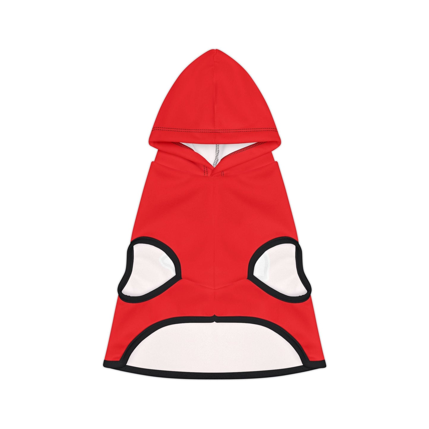 Stylish Chiefs Hoodie for Small Dogs, Cute Animal Outfit, Perfect for Game Day, Pet Costume, Dog Apparel, Red Hoodie with Logo Printify