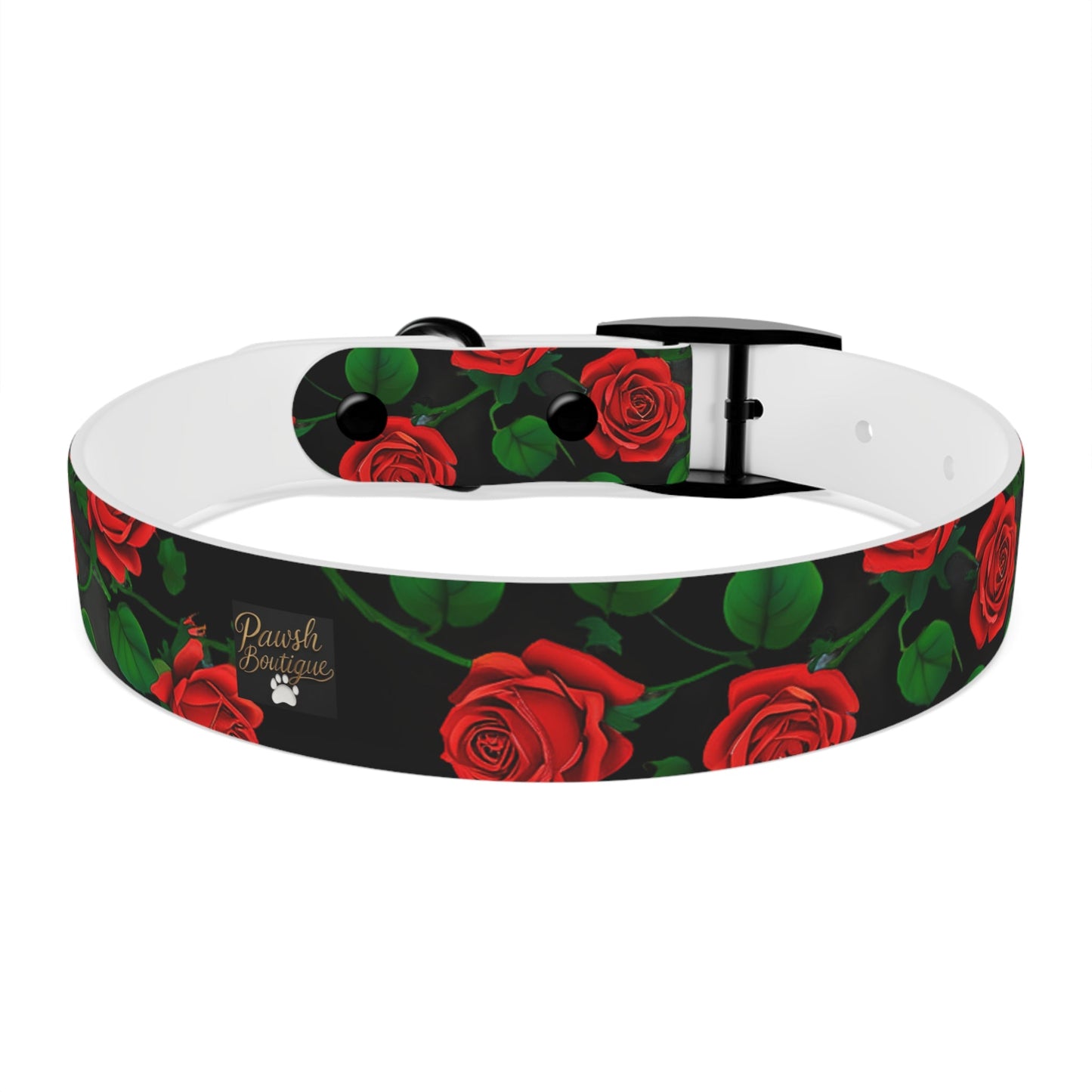 Romantic Floral Dog Collar Printify