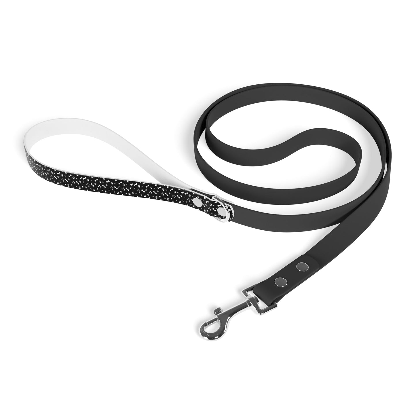 Stylish Bone Pawsh Leash, Modern Pet Leash for Trendy Dog Owners, Perfect for Daily Walks, Dog Park, and Outdoor Adventures Printify