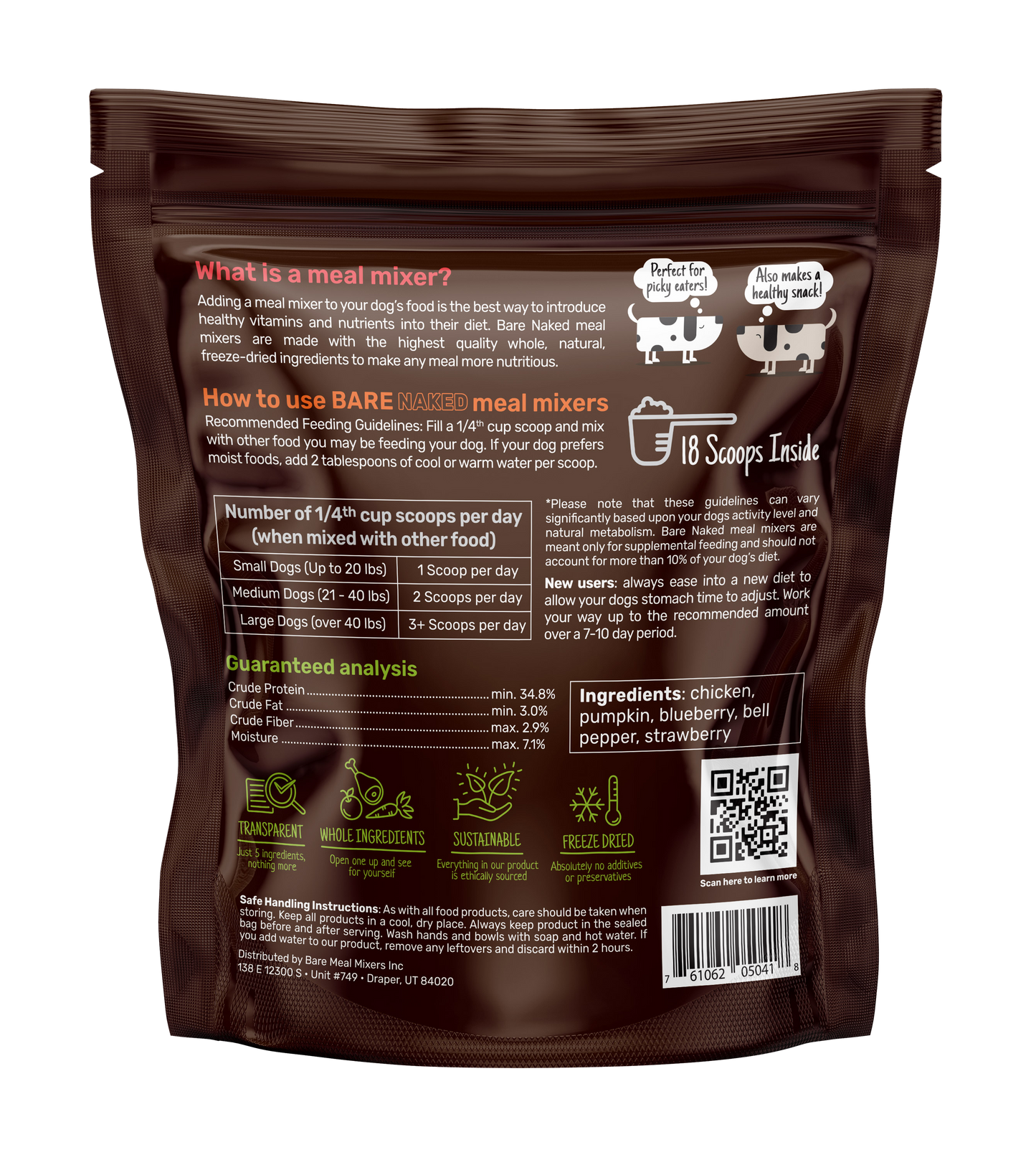 Chicken Mixer - 6oz Bare Naked Pet Co.