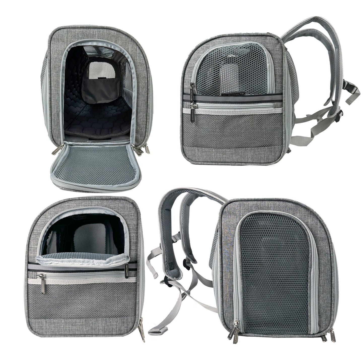 Mr. Peanut's Monterey Series Airline Compliant Horizontal Backpack Pet Carrier Mr. Peanut's Pet Carriers