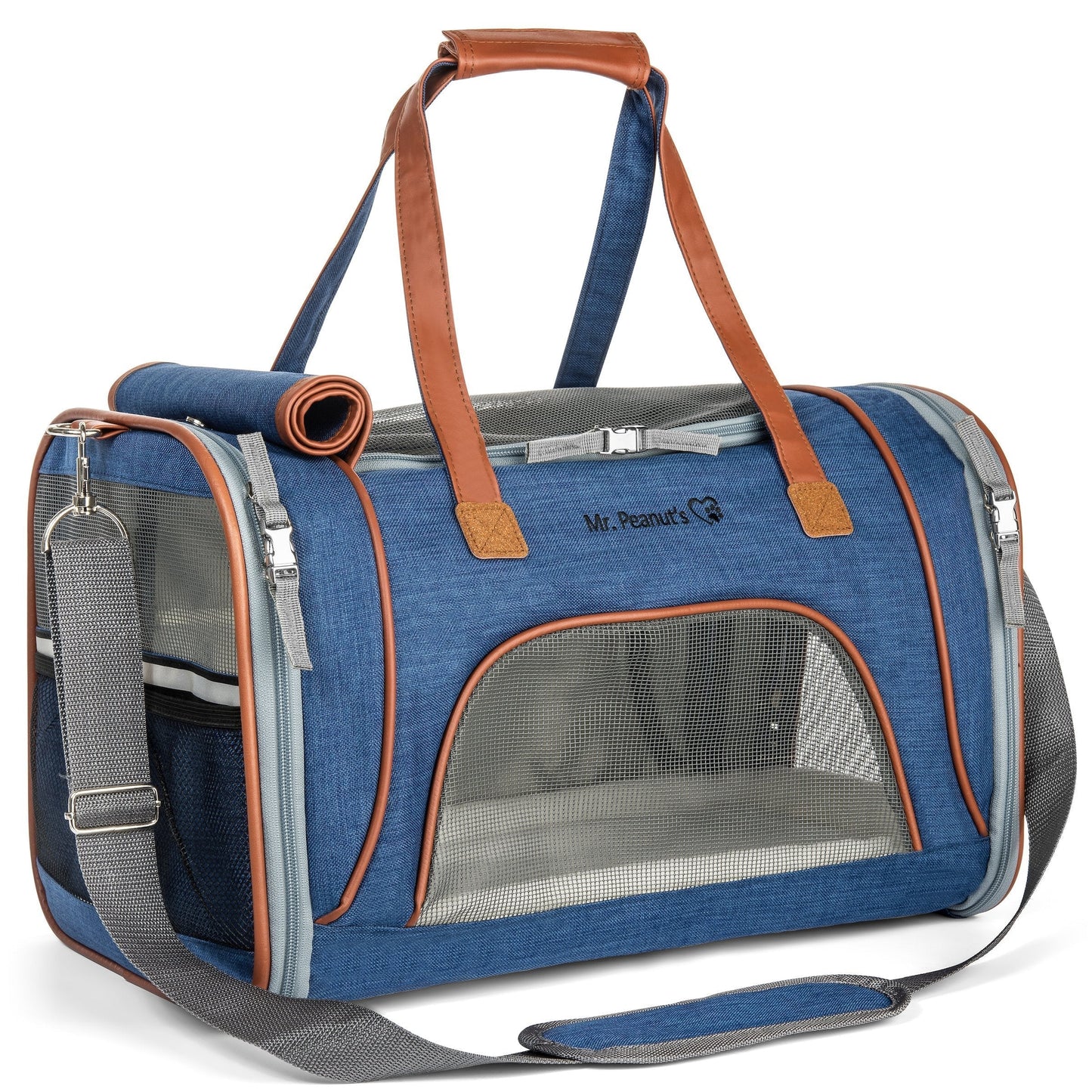 Mr. Peanut's Gold Series Big Apple XL Size Airline Compliant Expandable Pet Carrier Mr. Peanut's Pet Carriers